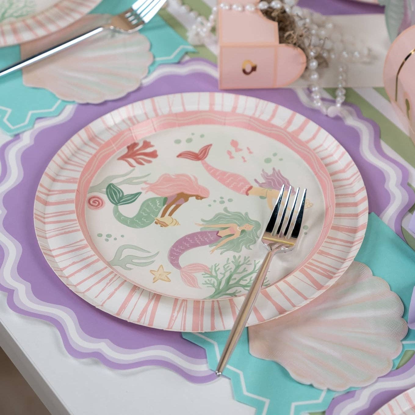 Mermaid Dessert Plates- Pre Order Ships January 20th